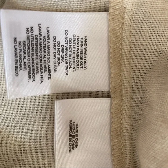Shimmering Cream Blouse Anne Klein M - Picture 5 of 5